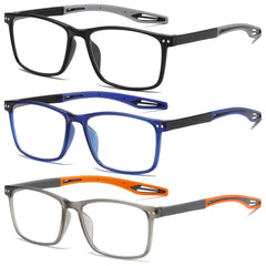 FSRTEP vista frontal de gafas deportivas con diseño elegante y ajuste cómodo