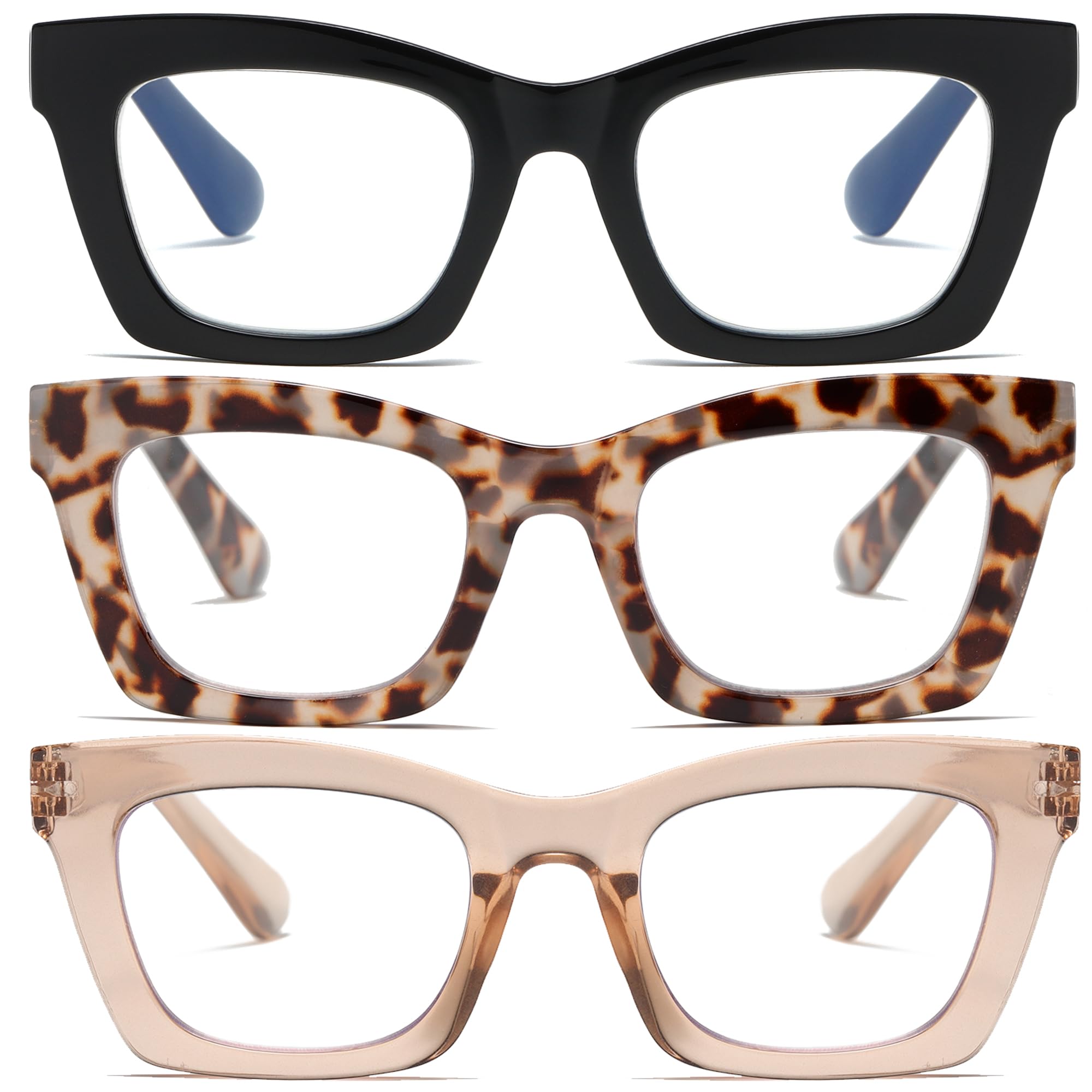 FSRTEP frontal pack de 3, estilo oversized y elegante