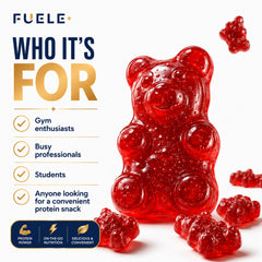 Etiqueta de FUELE+ con información nutricional visible para confianza