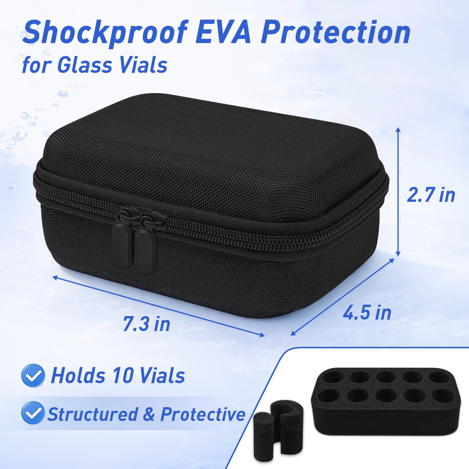 Fukumi bolsillo de malla interior para guardar accesorios útiles