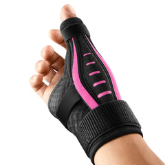 FULDAY férula pulgar frontal mostrando ajuste ergonómico y soporte estable