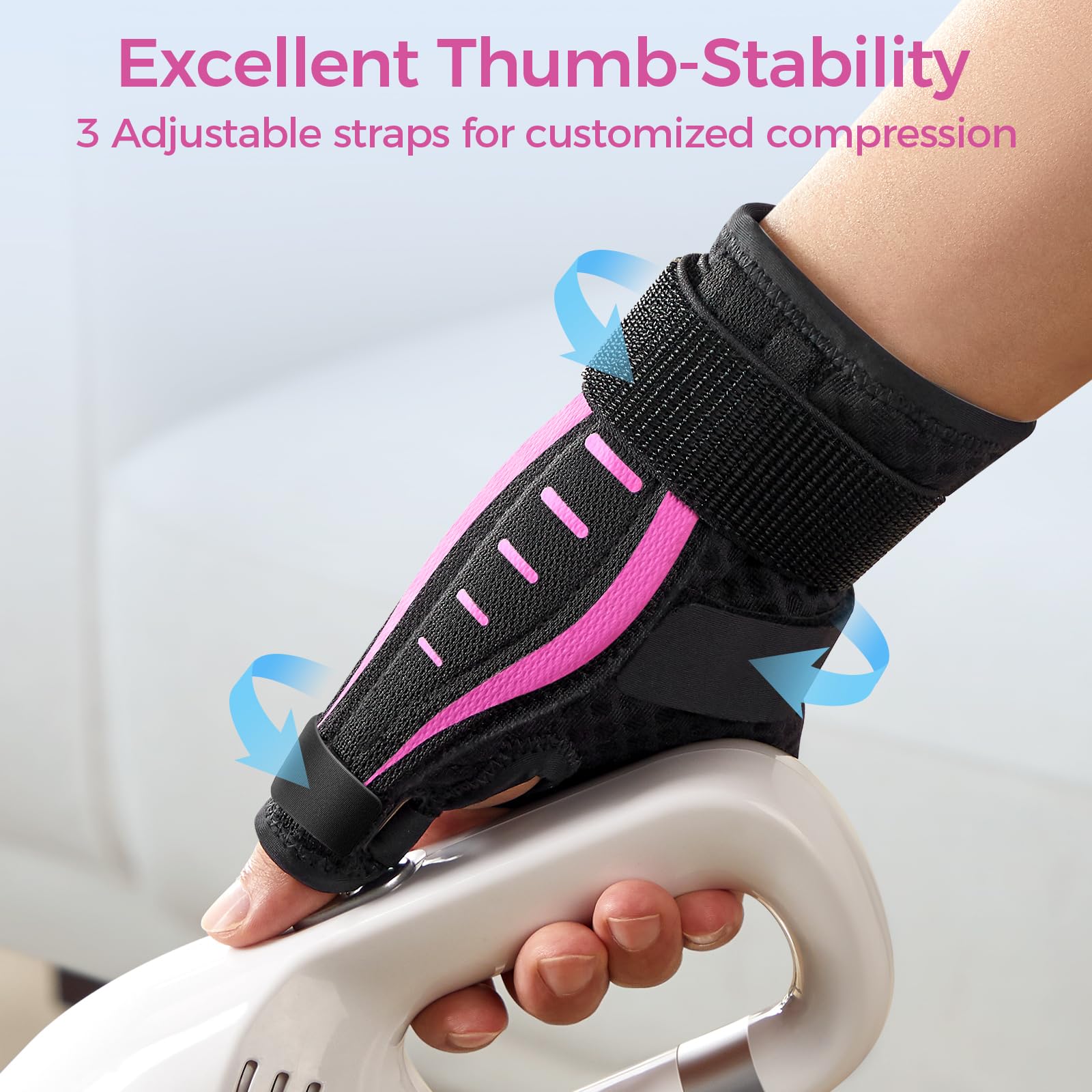 FULDAY malla transpirable con microporos para mantener la mano seca