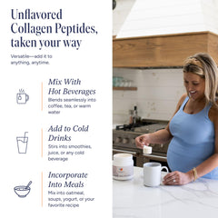FullWell colágeno añadido a sopa caliente, opción para recetas saladas