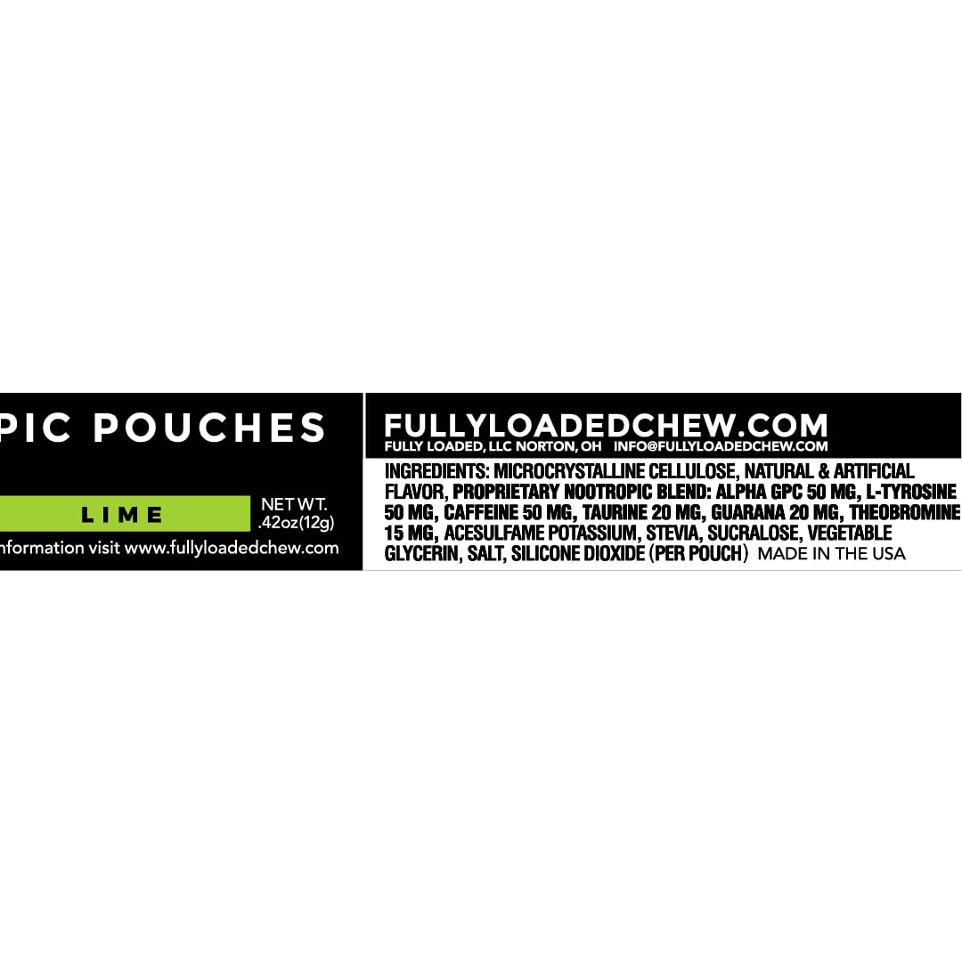 Fully Loaded pouch en mano mostrando tamaño compacto y portabilidad inmediata