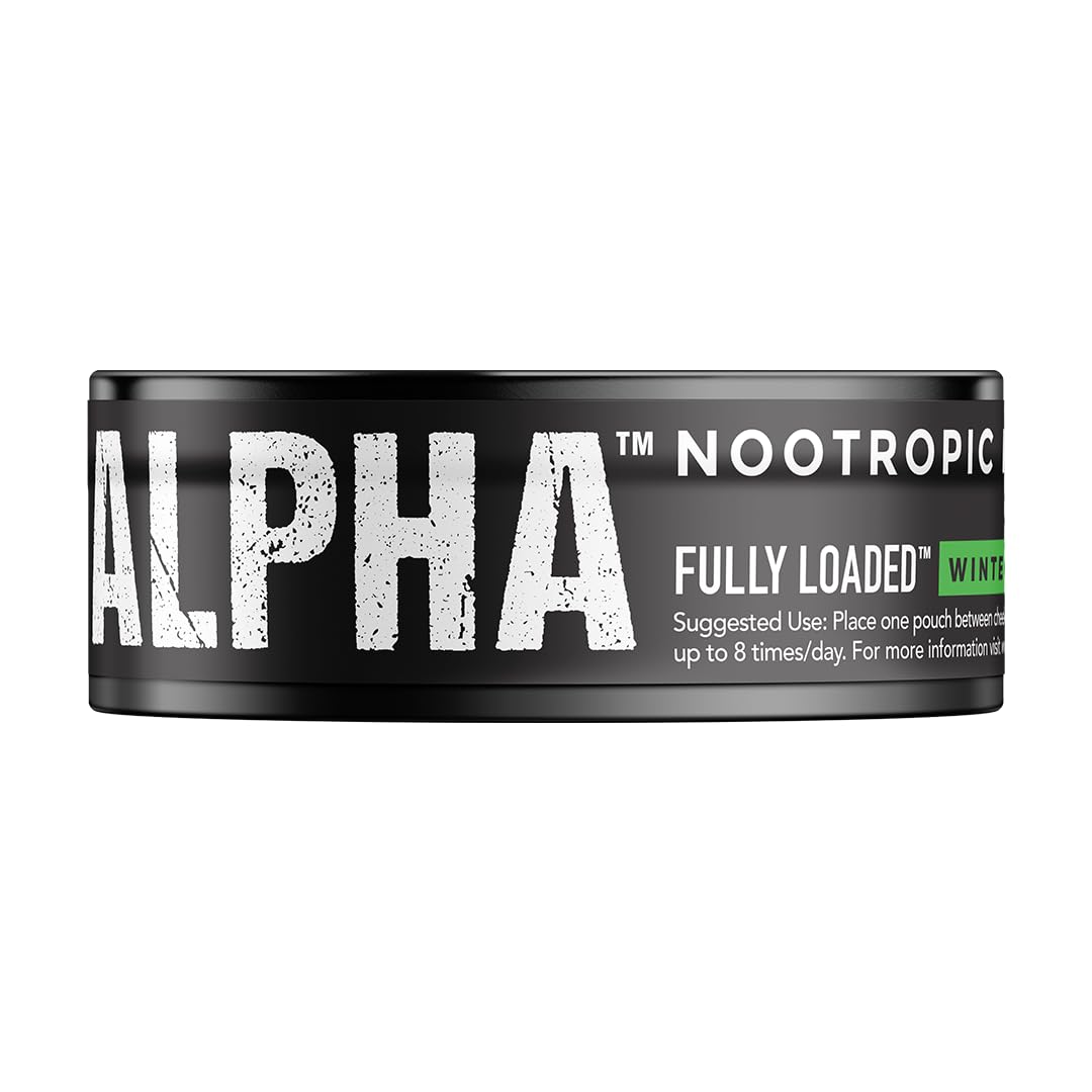 Fully Loaded Alpha latas abiertas con sobres visibles para ver cantidad por paquete
