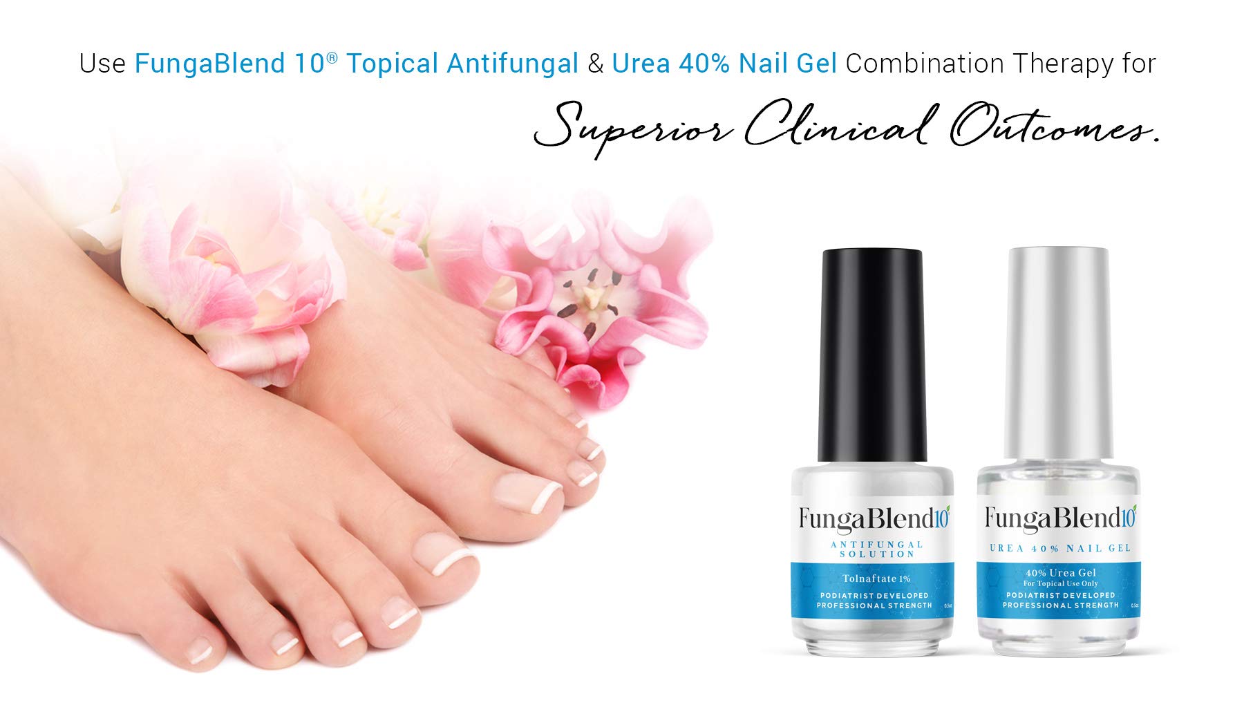 FungaBlend 10 tolnaftato 1% destacado como ingrediente activo confiable