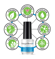 FungaBlend 10 etiqueta legible que resalta ingredientes y confianza