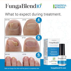 FungaBlend 10 textura de gel claramente visible para absorción rápida