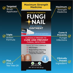 Fungi-Nail detalle del aplicador dual-ángulo facilita aplicación precisa