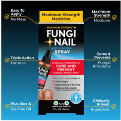 Fungi-Nail aplicador en spray detalle para aplicación precisa y sin goteo
