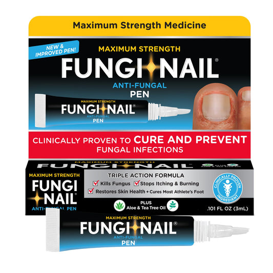 Fungi-Nail pen frontal mostrando diseño y aplicador preciso