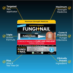 Detalle de la textura líquida de Fungi-Nail para absorción rápida