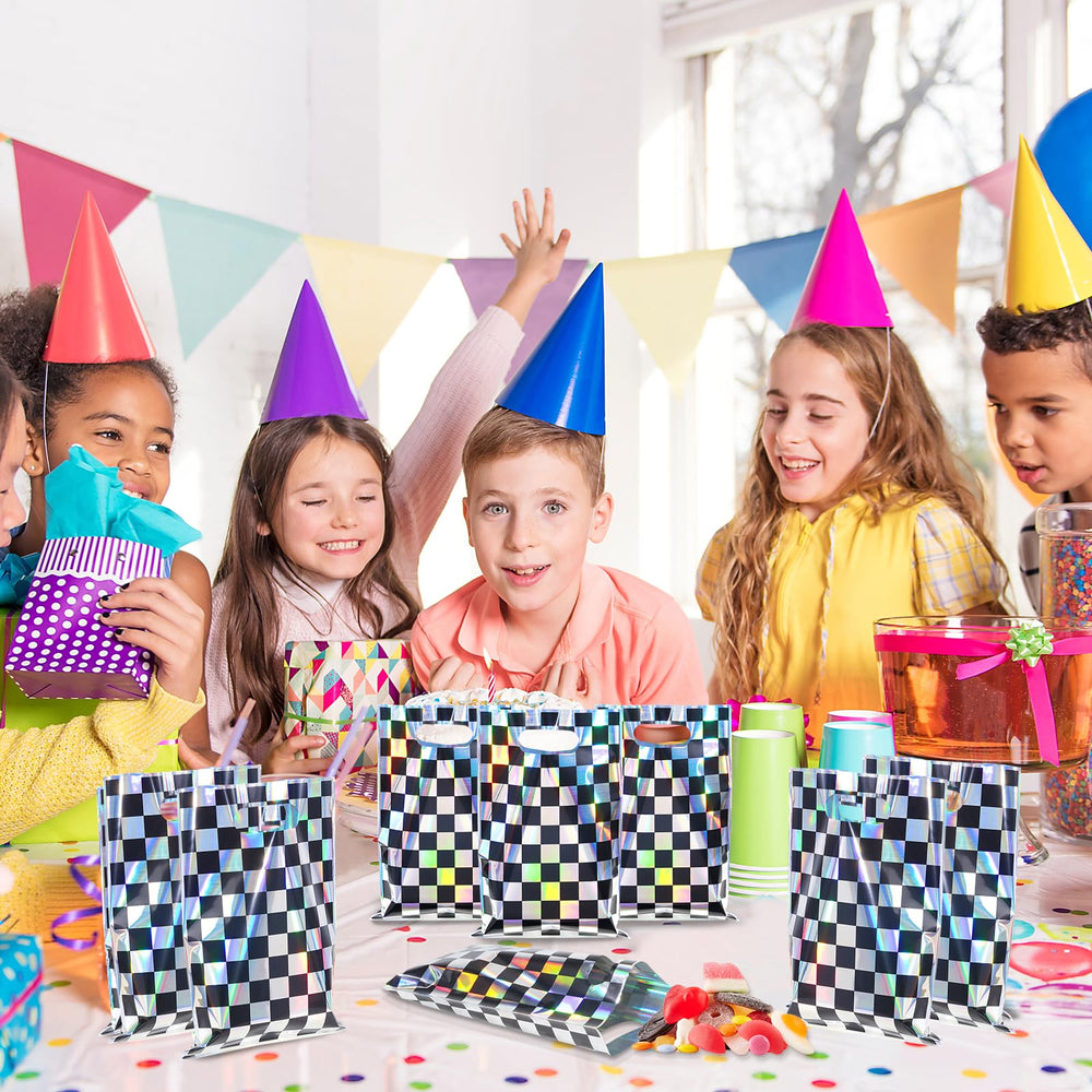 FunnyPars mesa de fiesta con bolsas que mejora la presentación