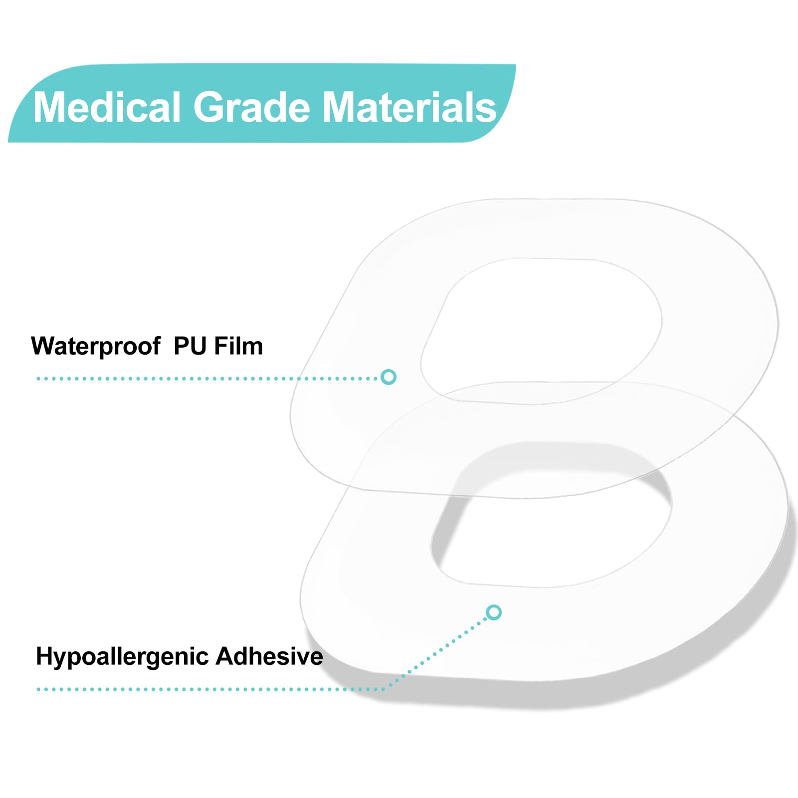 funpatch persona nadando con Omnipod protegido por parche impermeable