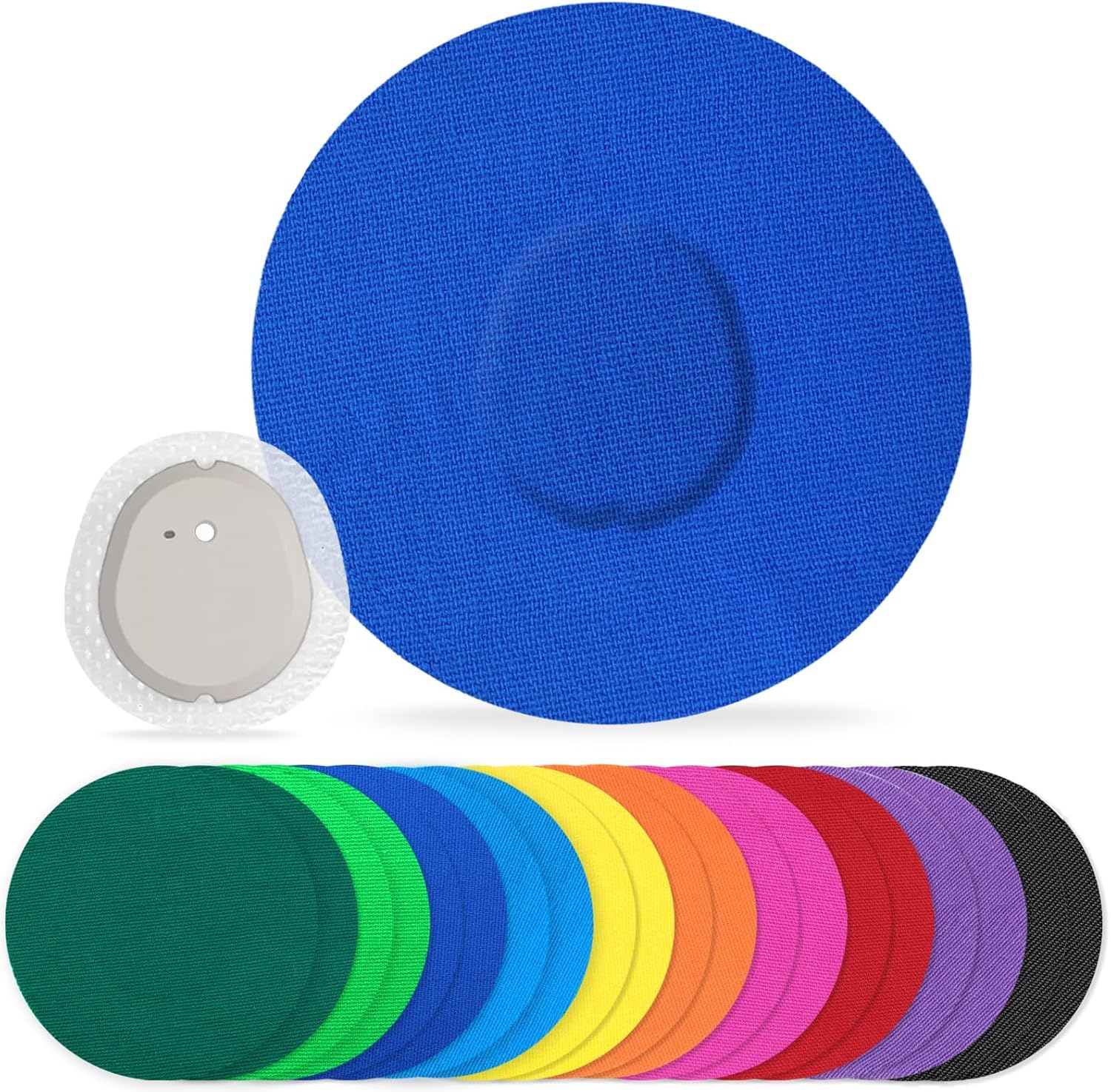 funpatch frente del empaque mostrando 20 parches, protección visible