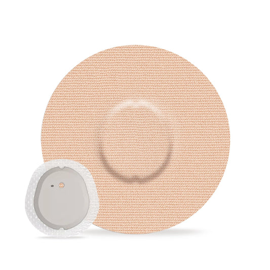 funpatch imagen frontal del empaque beige con 20 unidades y diseño visible protege sensor