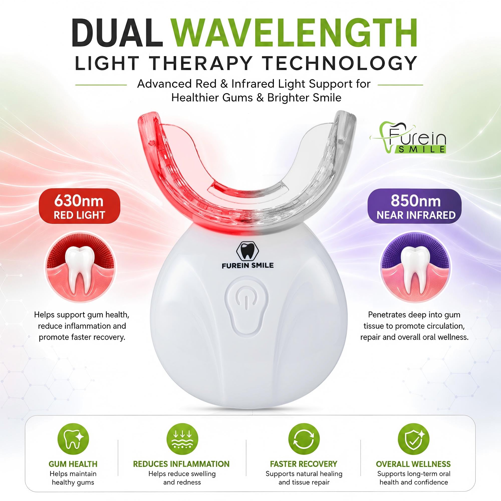 FUREIN SMILE detalle de la matriz LED que asegura distribución uniforme de luz