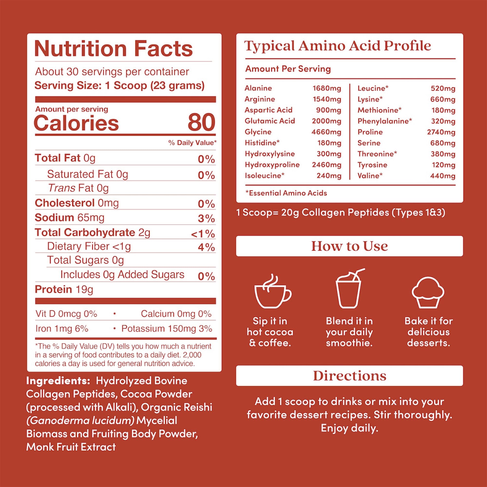 Polvo de Further Food colágeno textura fina listo para mezclar y aportar proteína limpia