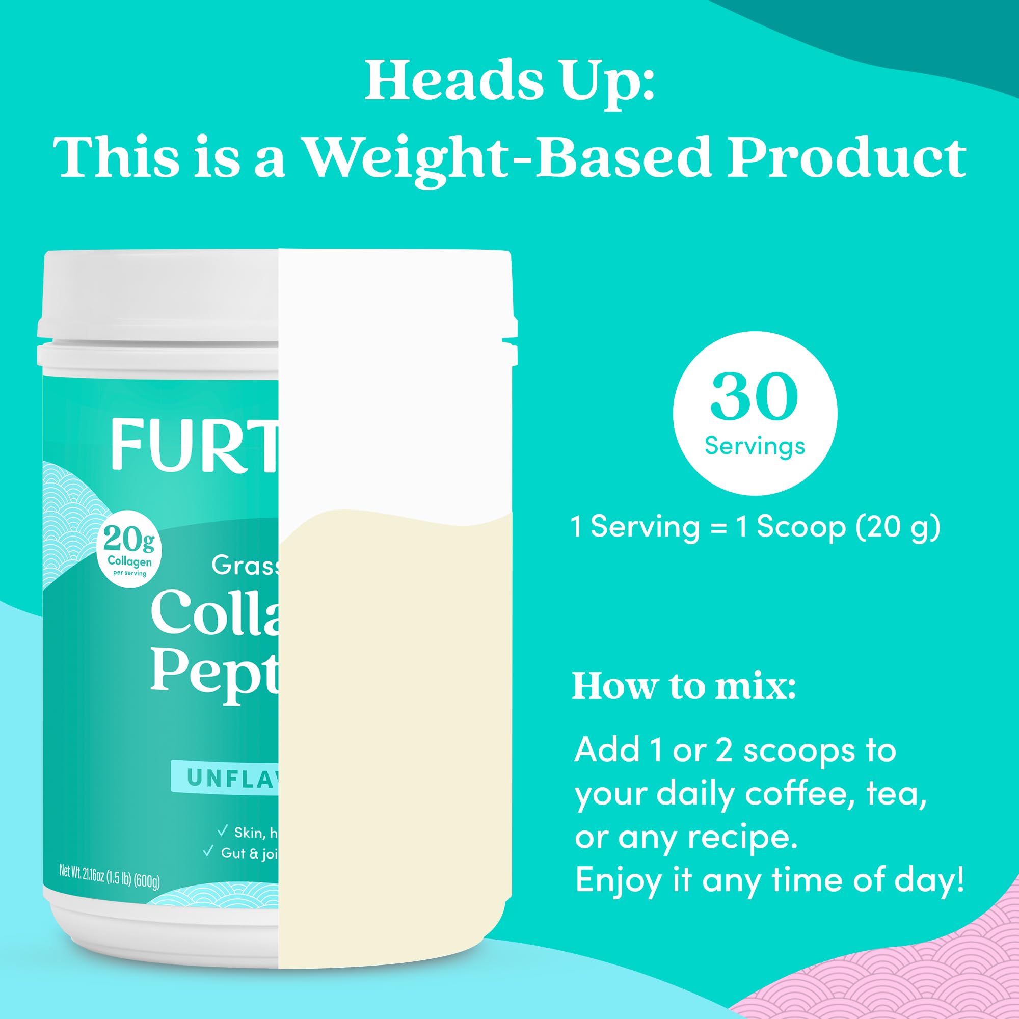 Batido cremoso preparado con Further Food, aumento proteico inmediato
