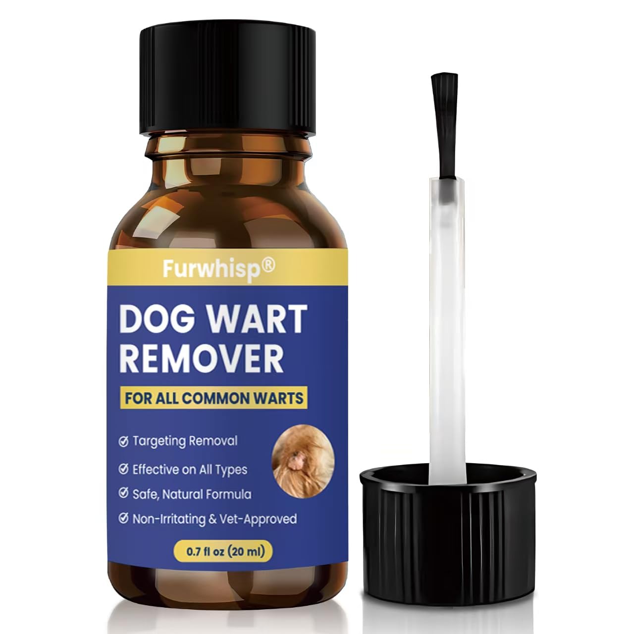 Furwhisp etiqueta con ingredientes naturales visibles, seguridad y transparencia