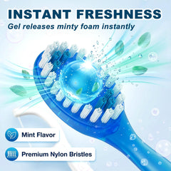 Futetui textura del gel dentífrico preaplicado activado al cepillar