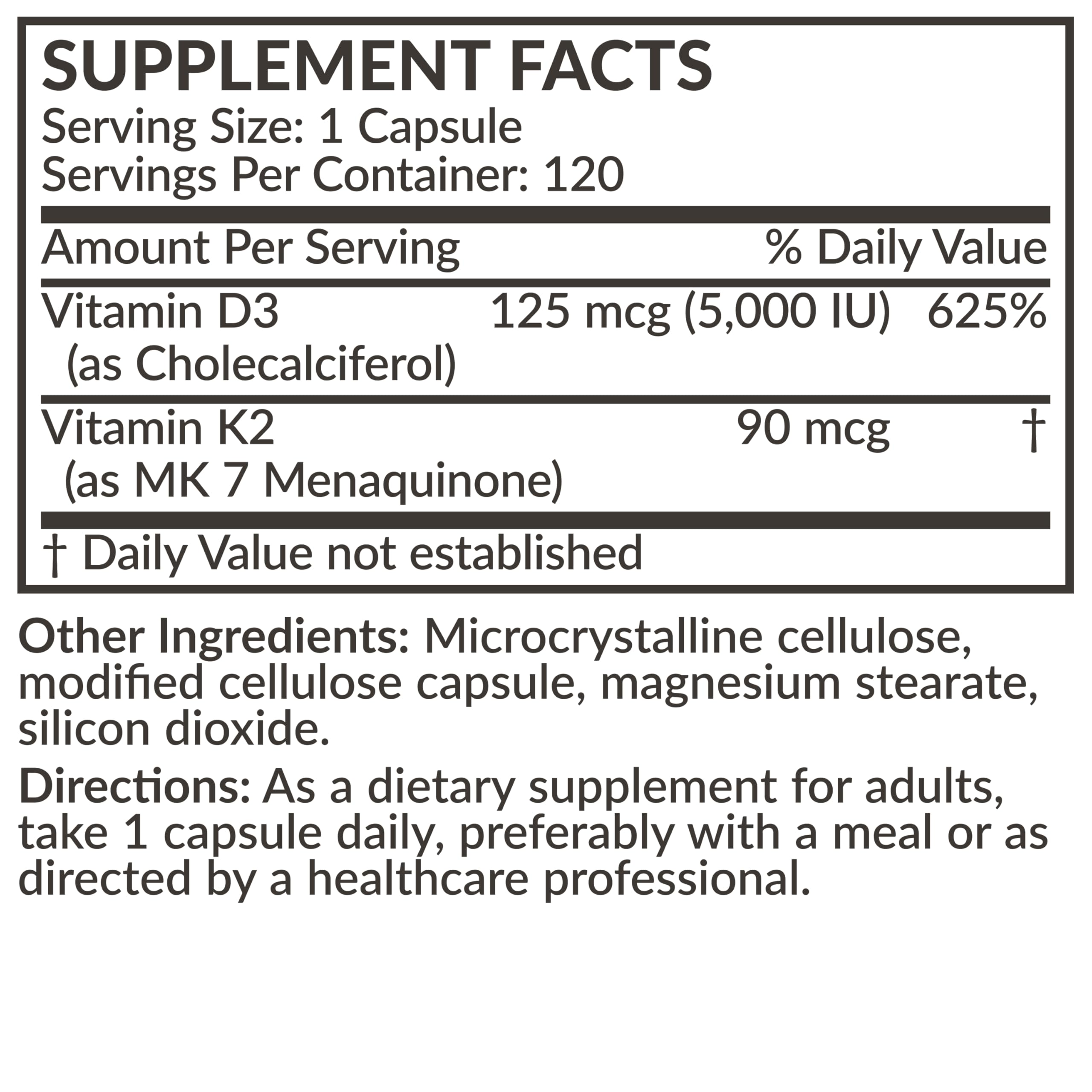 Futurebiotics carta de ingredientes destacando calidad y sin OGM