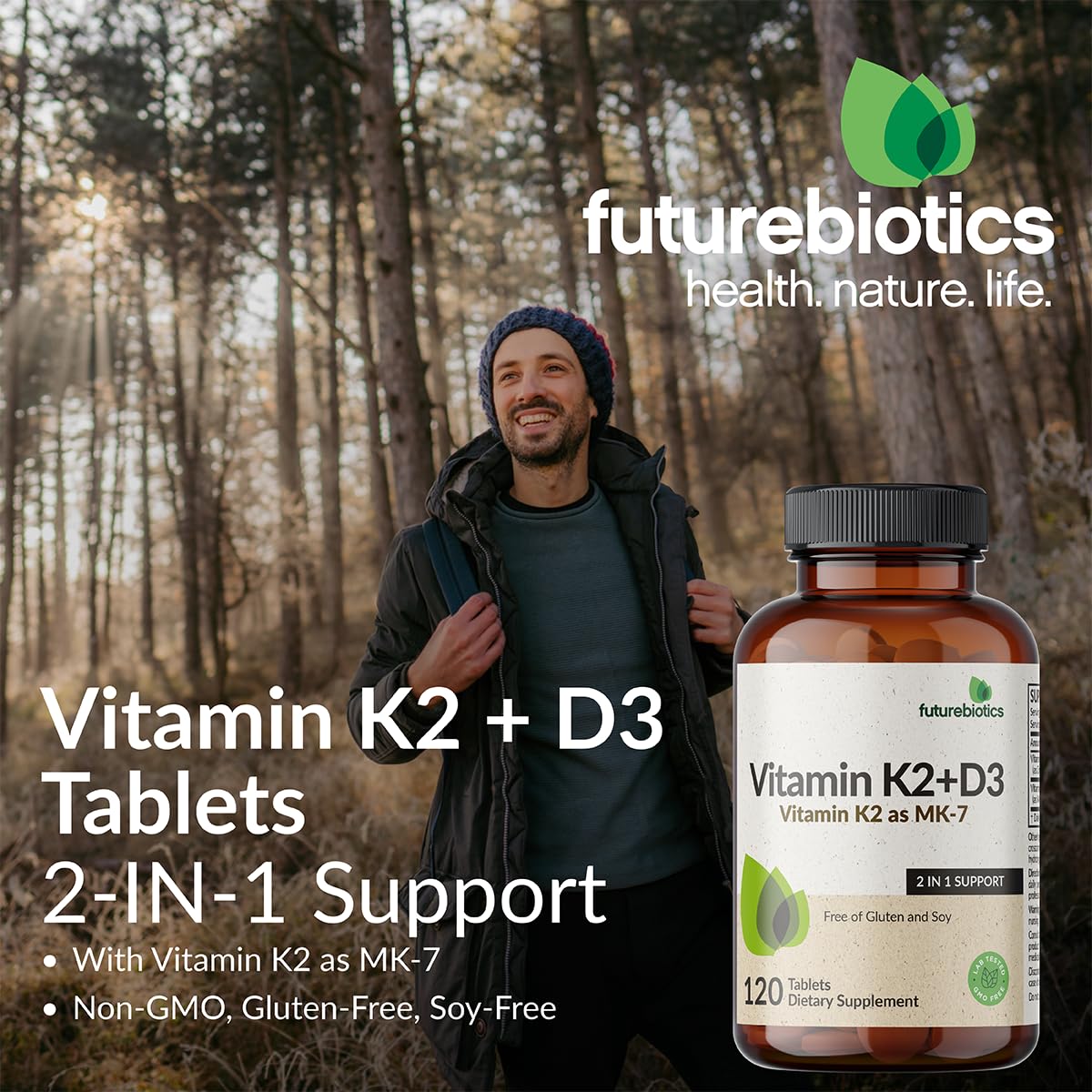 Futurebiotics detalle de etiqueta nutricional transmitiendo transparencia y confianza