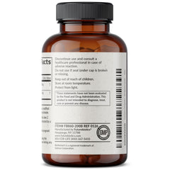 Futurebiotics frasco junto a vaso para uso diario y conveniencia