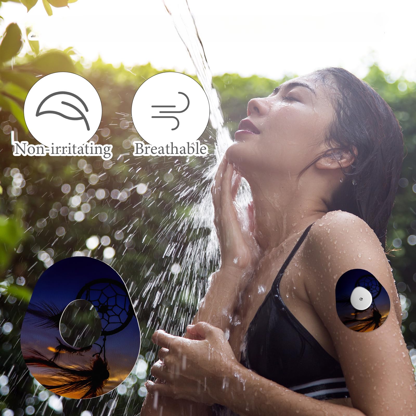 FuWeave comparación de tamaño mostrando cobertura completa del sensor