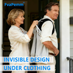 FvaPemm vista lateral que muestra hombros abiertos y alineación clavicular