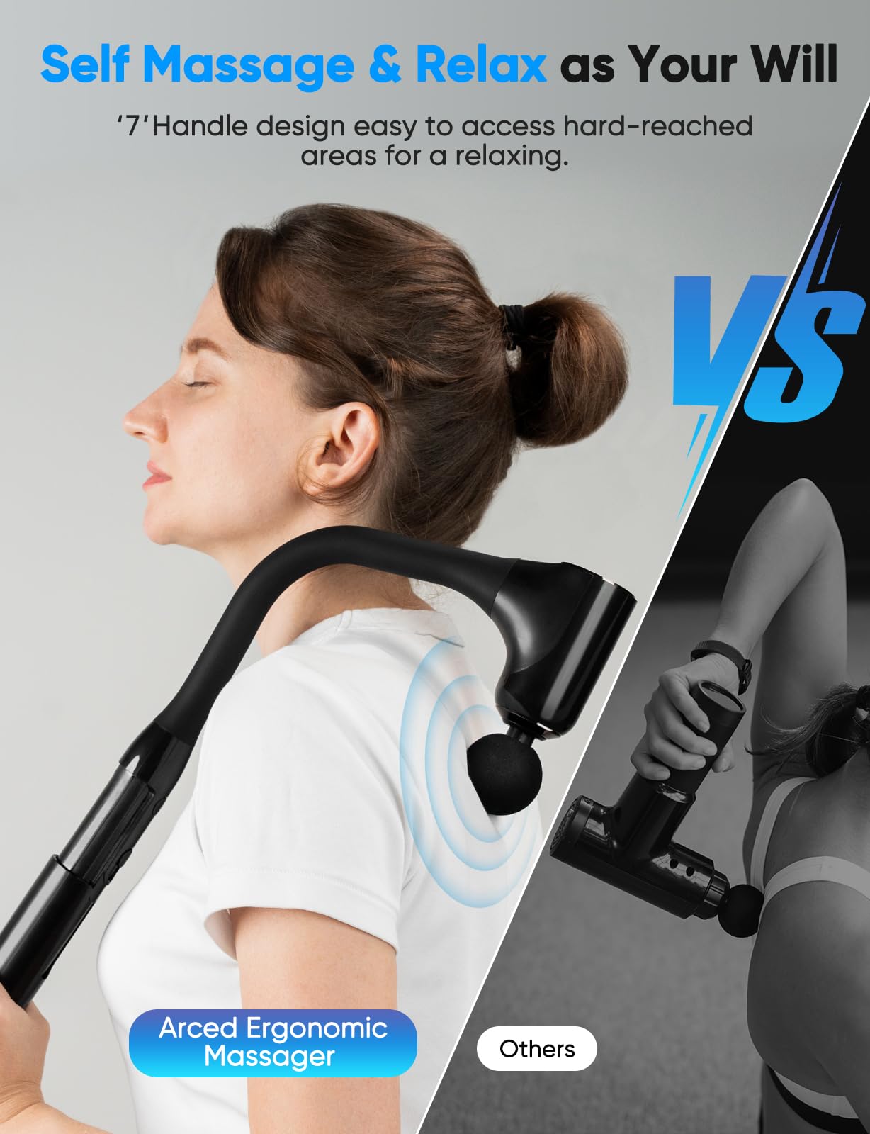 FVZ detalle del mango ergonómico para mejor agarre y alcance