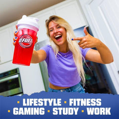 G Fuel en setup de gaming, aporta enfoque y energía para sesiones largas
