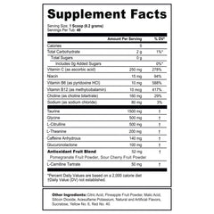 G Fuel cucharita con porción, control de dosis para 140 mg de cafeína