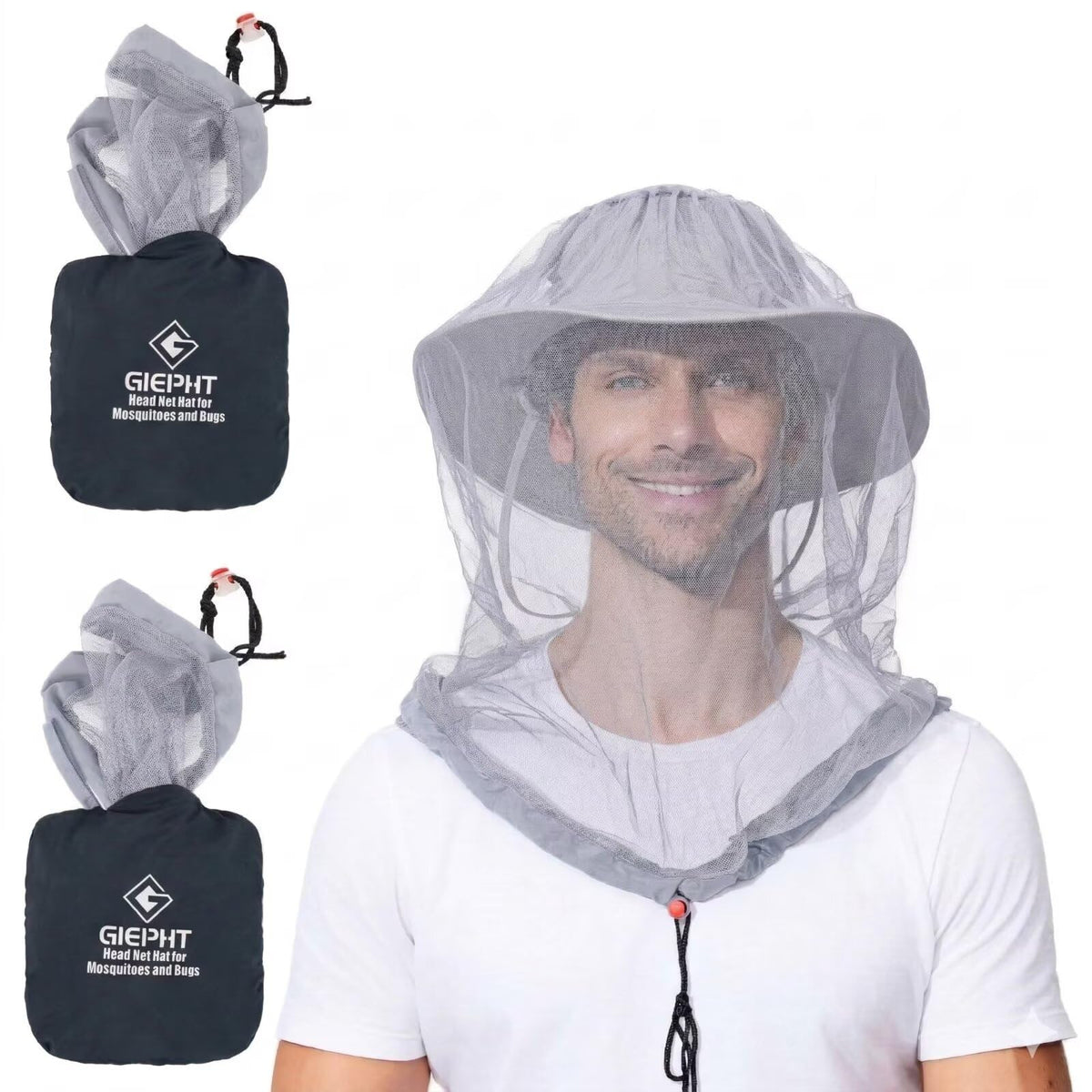 G GIEPHT mosquitera empaquetada vista frontal, protección portátil