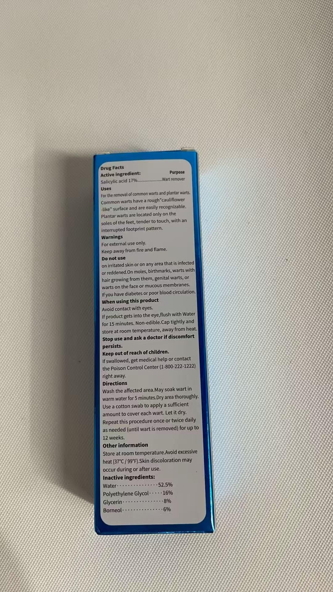 Gaayou aplicación en planta del pie para tratar verrugas plantares