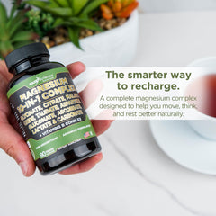 Gade Nutrition composición listado mostrando las 10 formas de magnesio y minerales