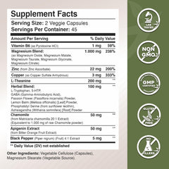 GADE NUTRITION etiqueta con información nutricional y certificaciones claras