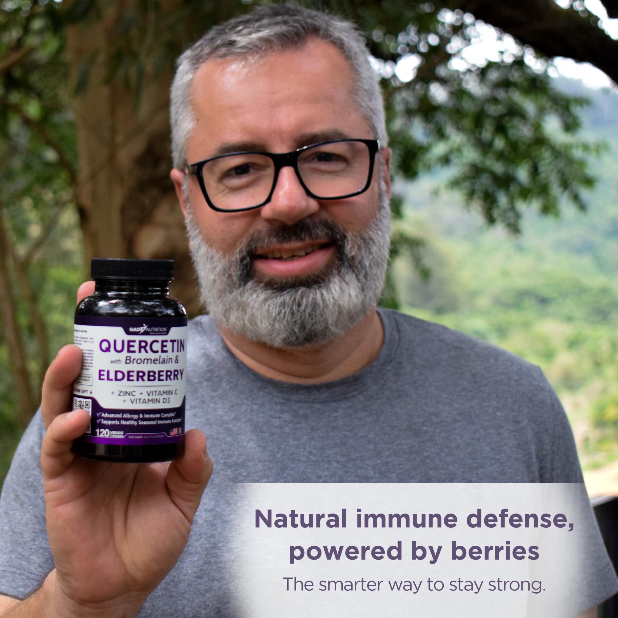 Gade Nutrition etiqueta nutricional en detalle mostrando dosis y pureza