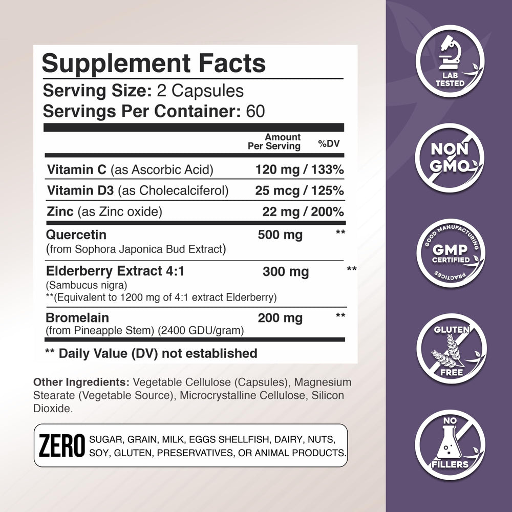 Gade Nutrition saúco y piña juntos ilustrando origen natural y absorción mejorada