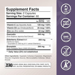 Gade Nutrition saúco y piña juntos ilustrando origen natural y absorción mejorada