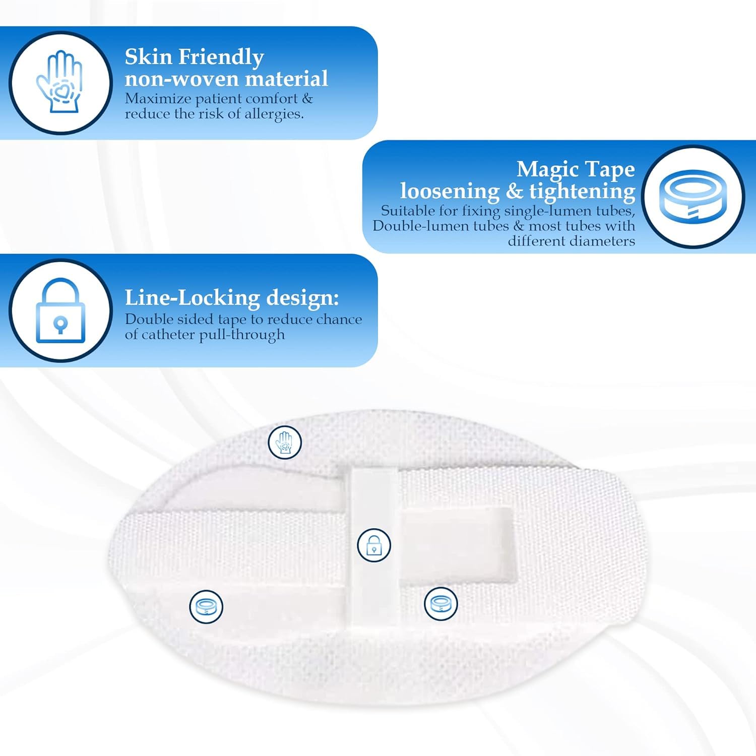 Gadget Beyond almohadilla adhesiva hipoalergénica que mejora la fijación segura