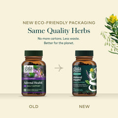 Gaia Herbs etiqueta nutricional legible para transparencia y confianza
