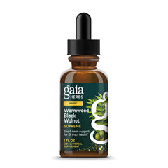 Gaia Herbs botella frontal con etiqueta clara para soporte digestivo