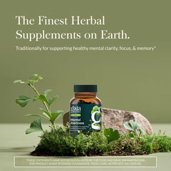 Gaia Herbs cápsulas líquidas detalle, fácil ingestión y absorción