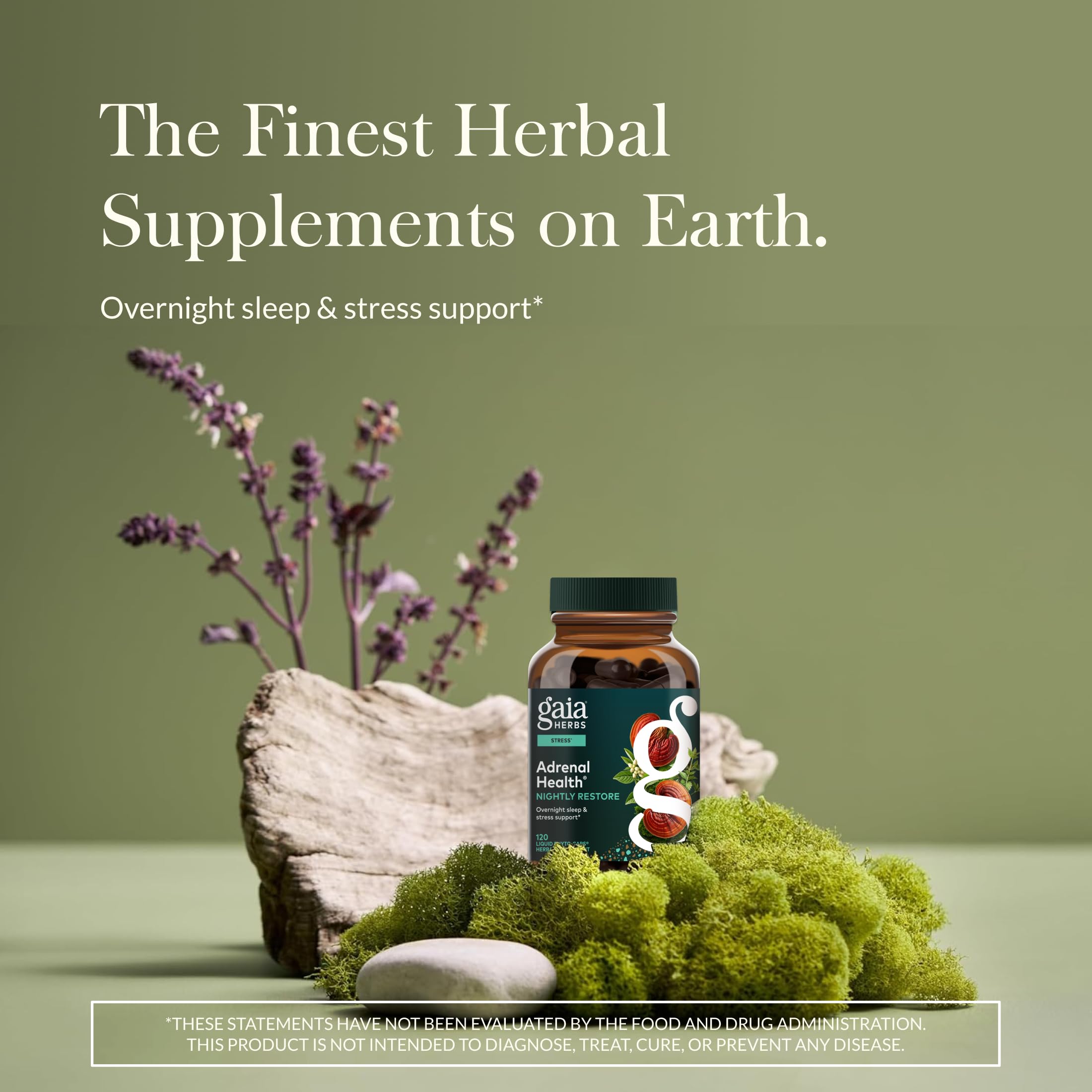 Gaia Herbs cápsulas vegetales textura y forma, fácil de tragar