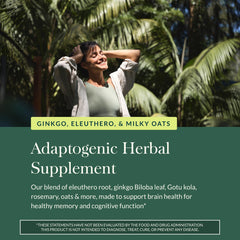 Gaia Herbs etiqueta nutricional legible, transparencia y trazabilidad