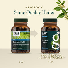 Gaia Herbs ingredientes naturales dispuestos que resaltan pureza y calidad