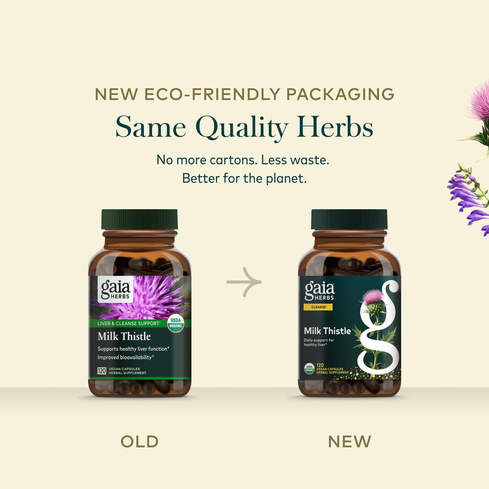 Gaia Herbs ingredientes orgánicos, origen y calidad responsable