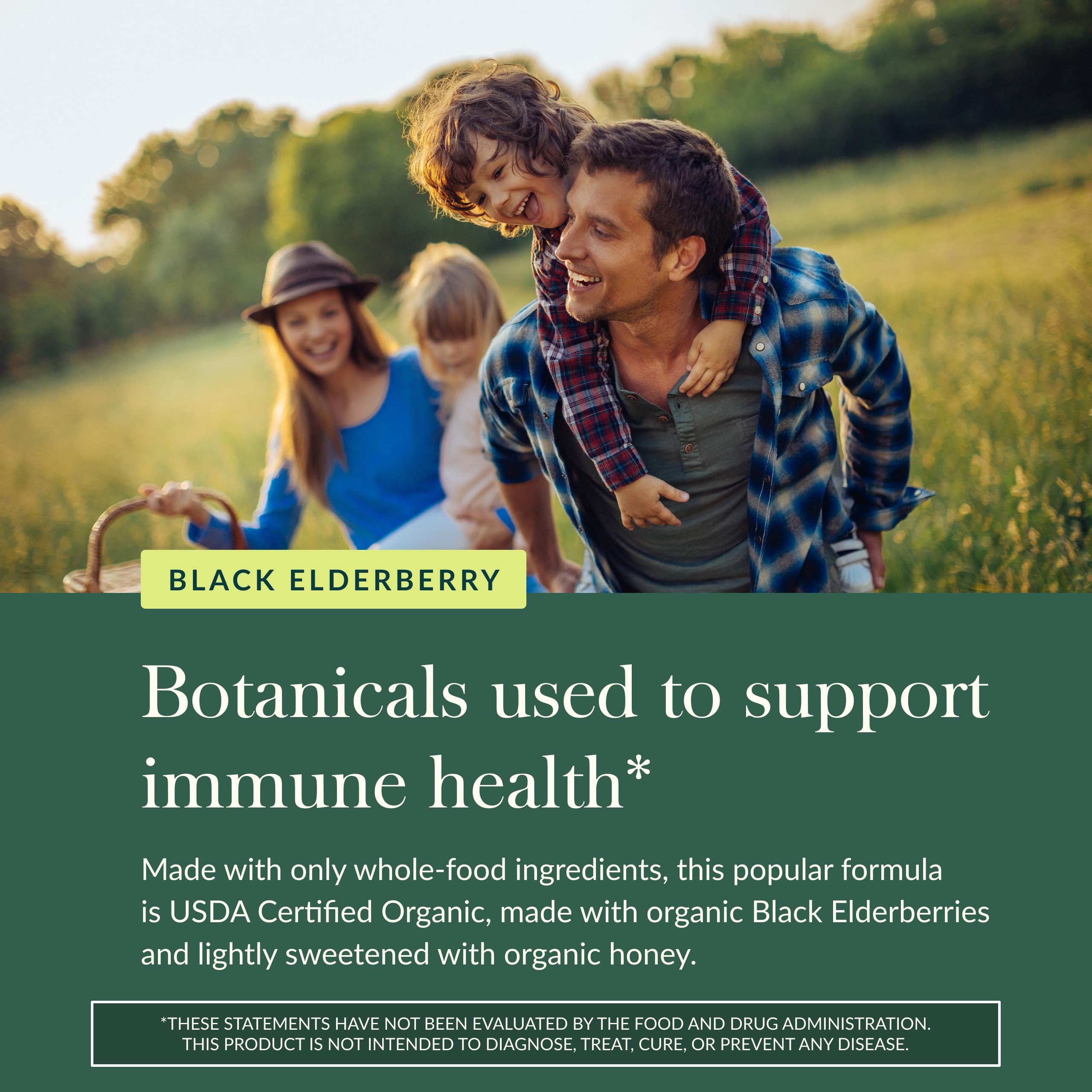 Gaia Herbs botella junto a una regla para mostrar tamaño y capacidad