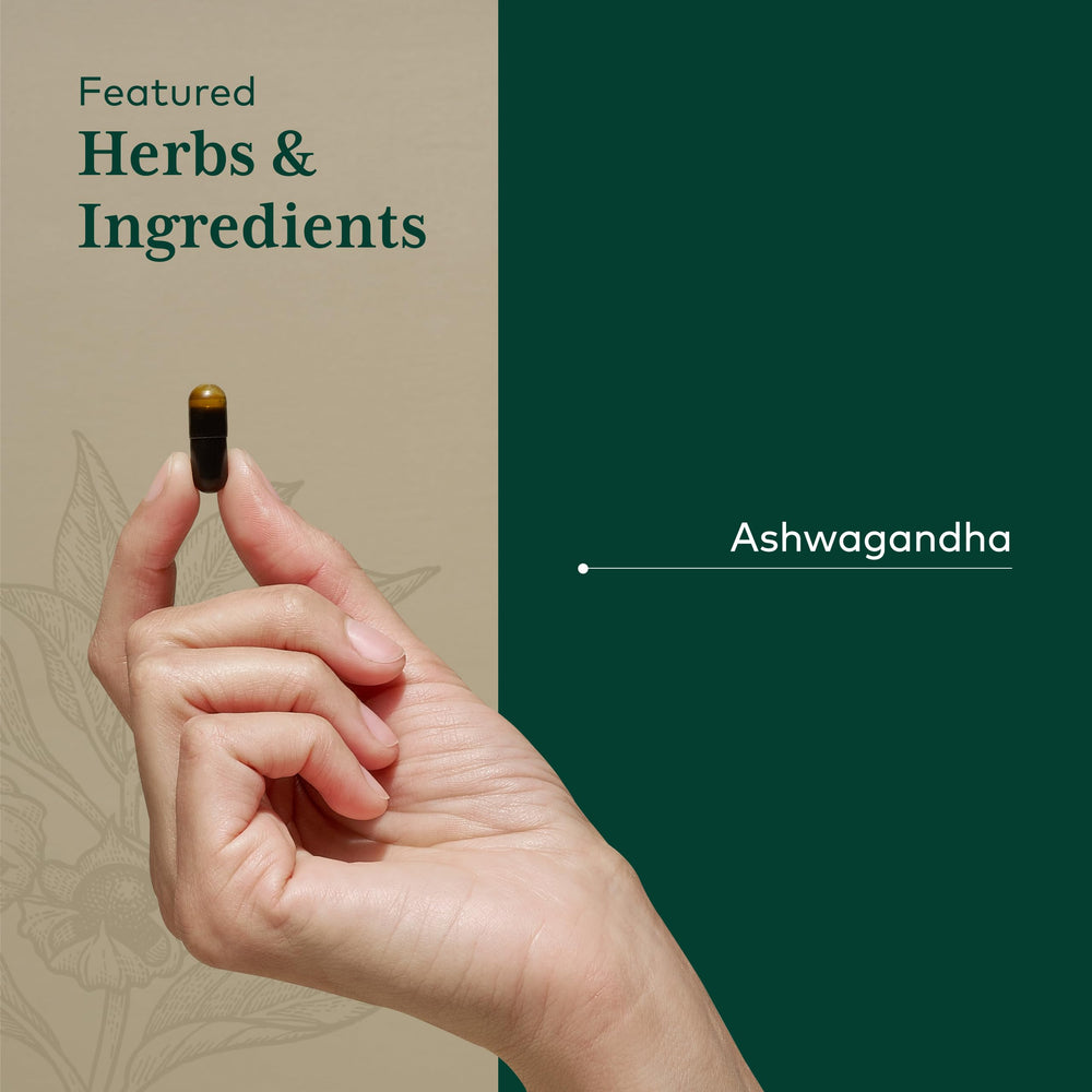 Gaia Herbs PRO etiqueta con información de ingredientes y pruebas de calidad